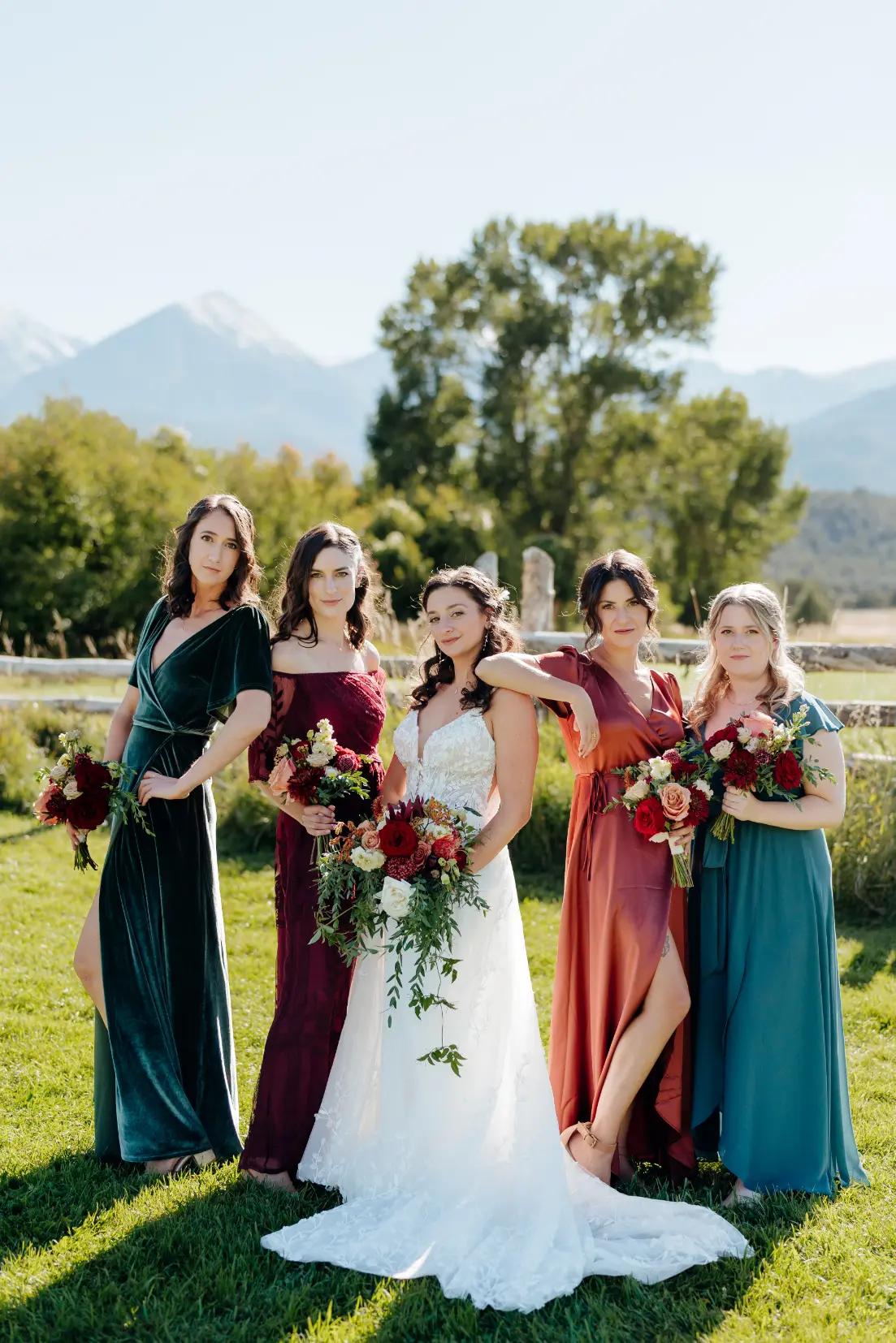 the barn at howard creek farm's colorado mountain weddings