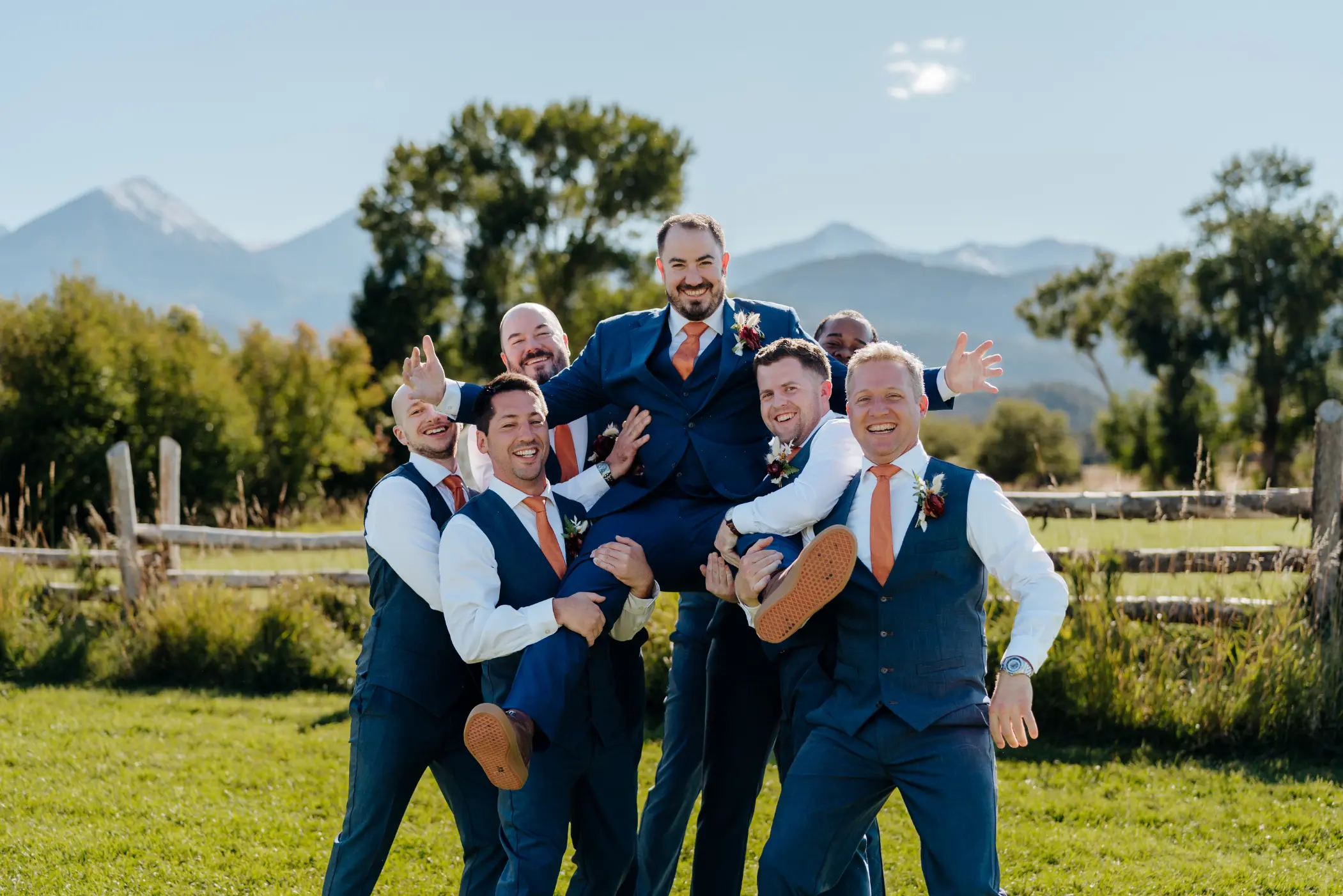 the barn at howard creek farm's colorado mountain weddings
