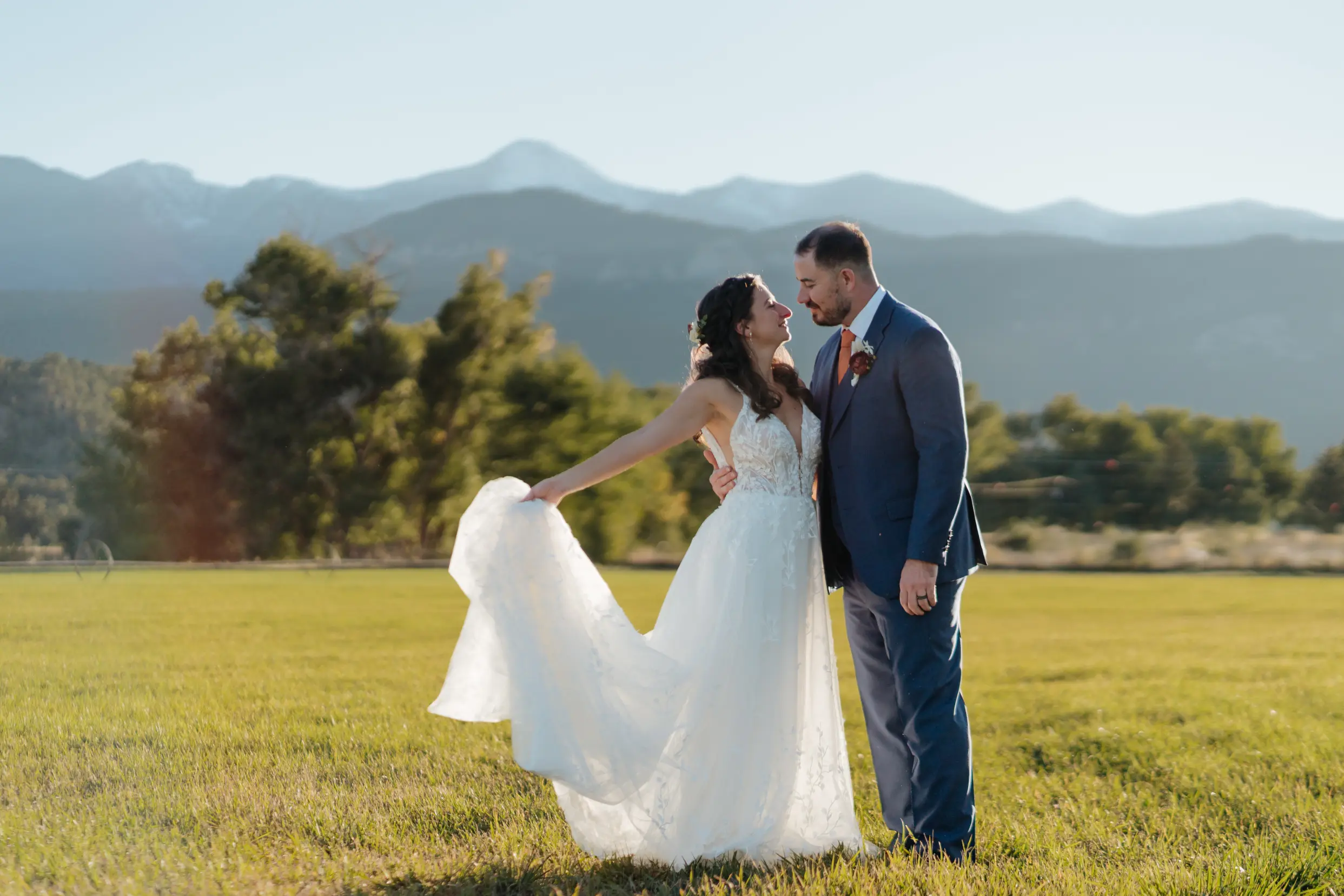 the barn at howard creek farm's colorado mountain weddings